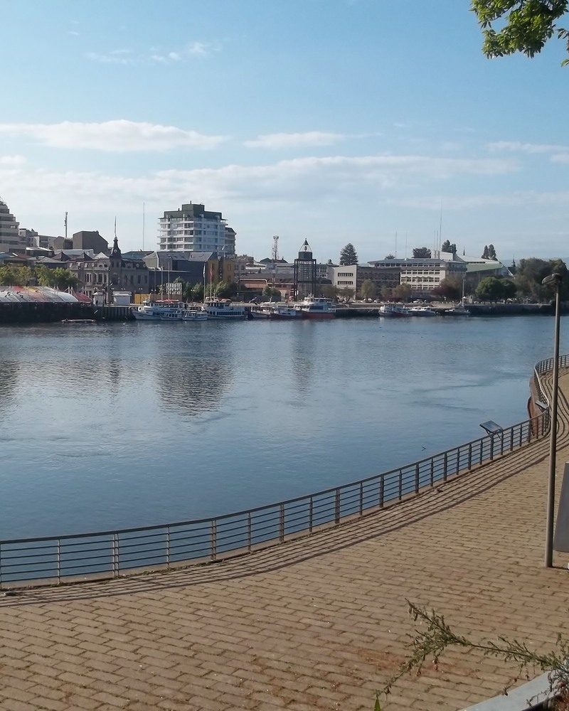 Costanera y río de Valdivia